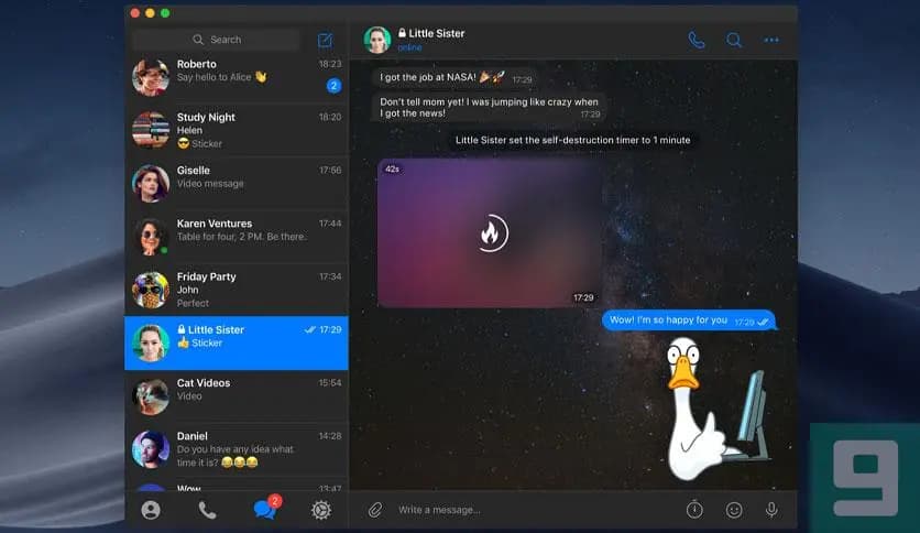 Telegram Desktop 5.4.0