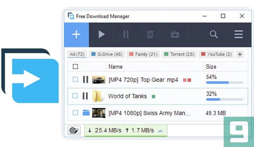 Free Download Manager (FDM) 6.21.0.5629